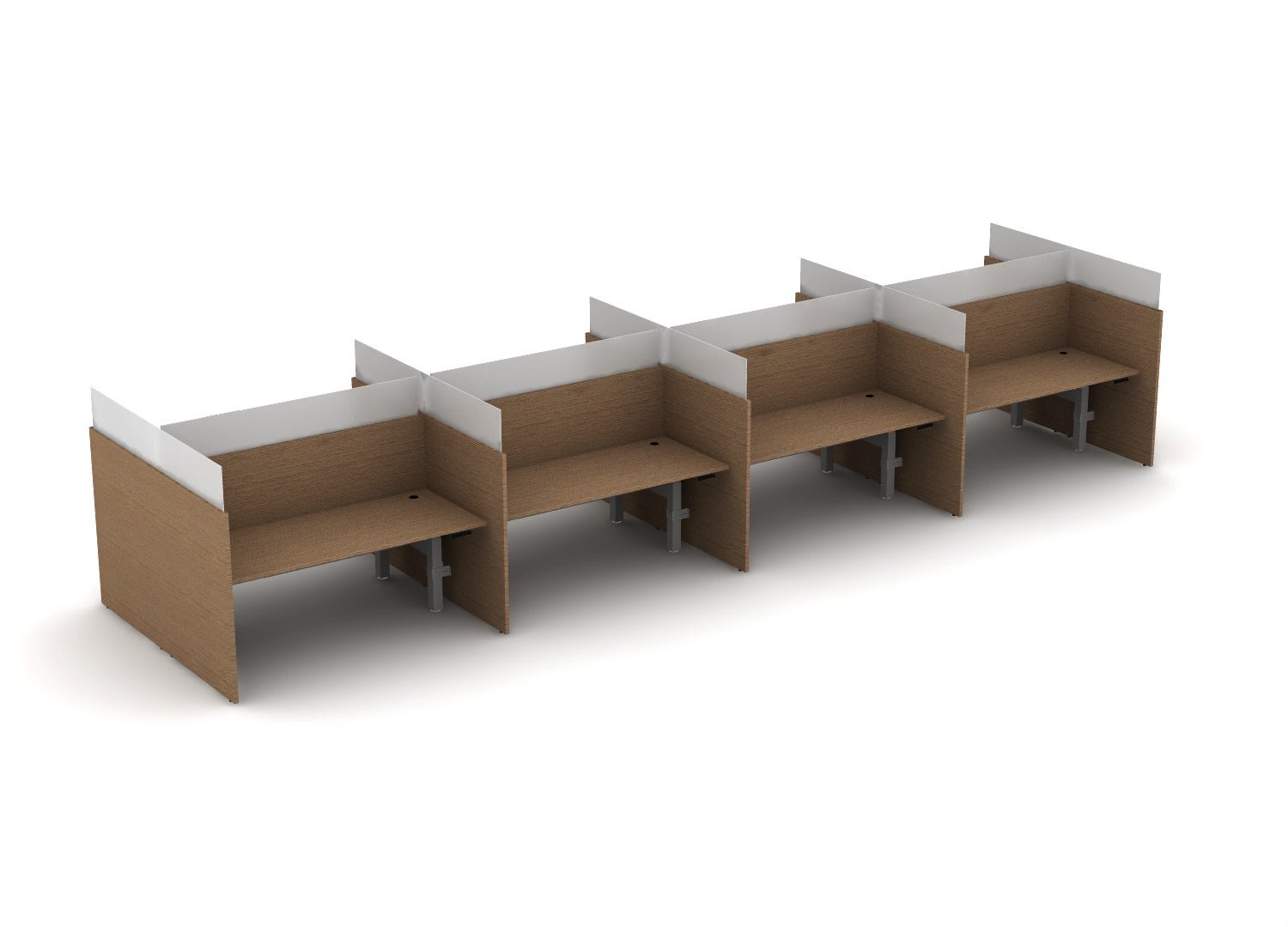 Skyline Height-Adjustable Straight Desks