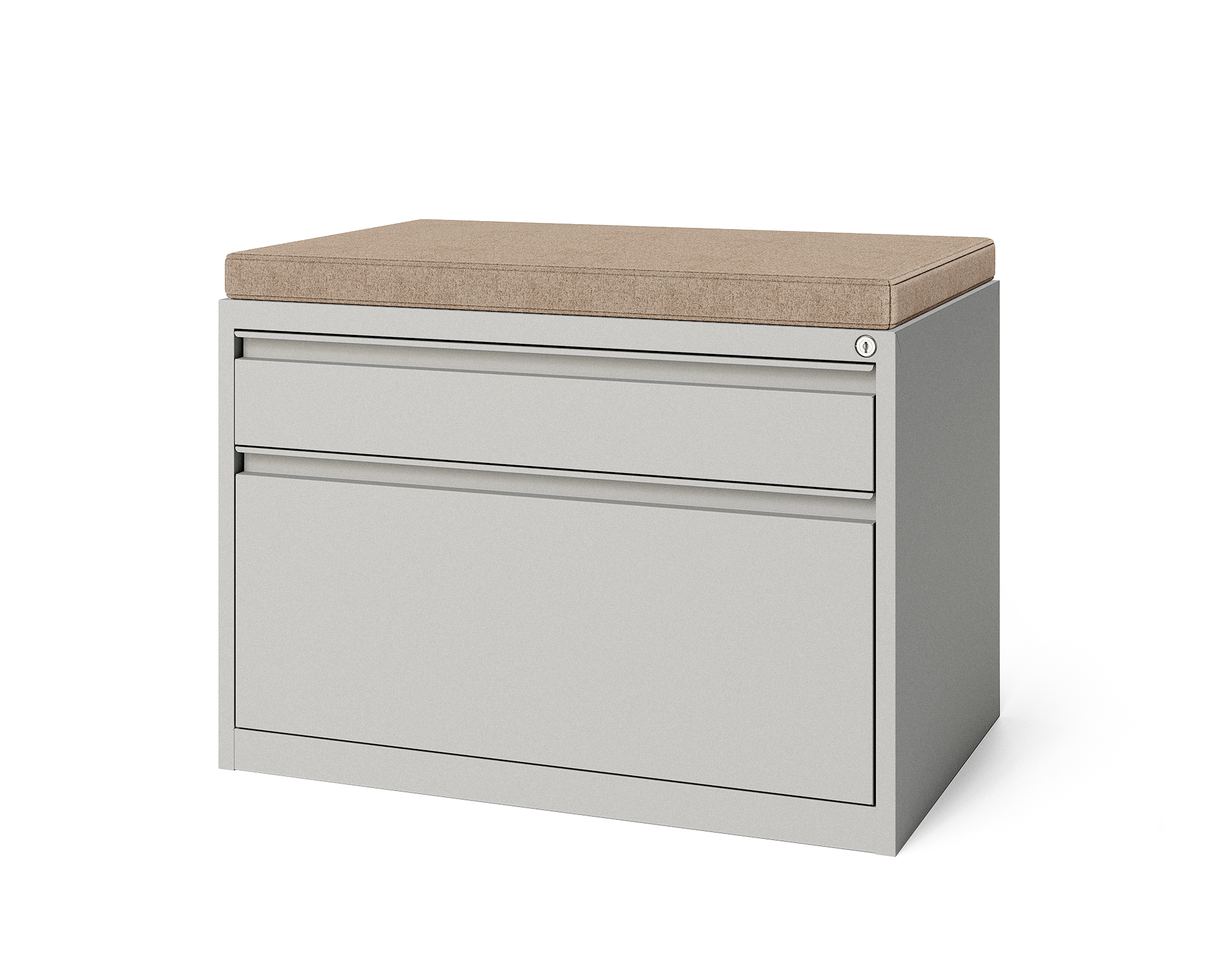 Keep 2-Drawer Flat and Hanging Lateral File Cabinet