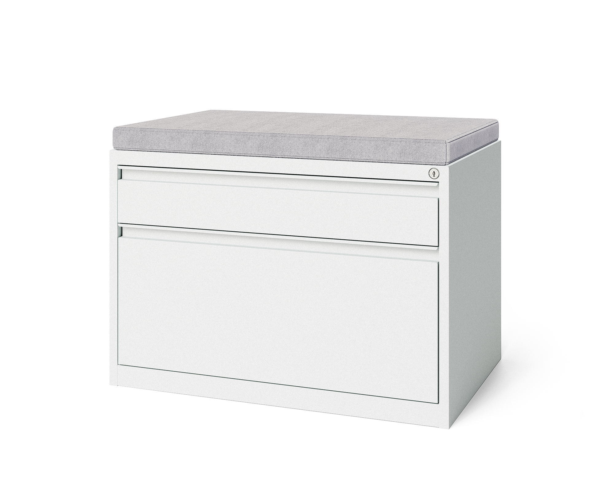 Keep 2-Drawer Flat and Hanging Lateral File Cabinet