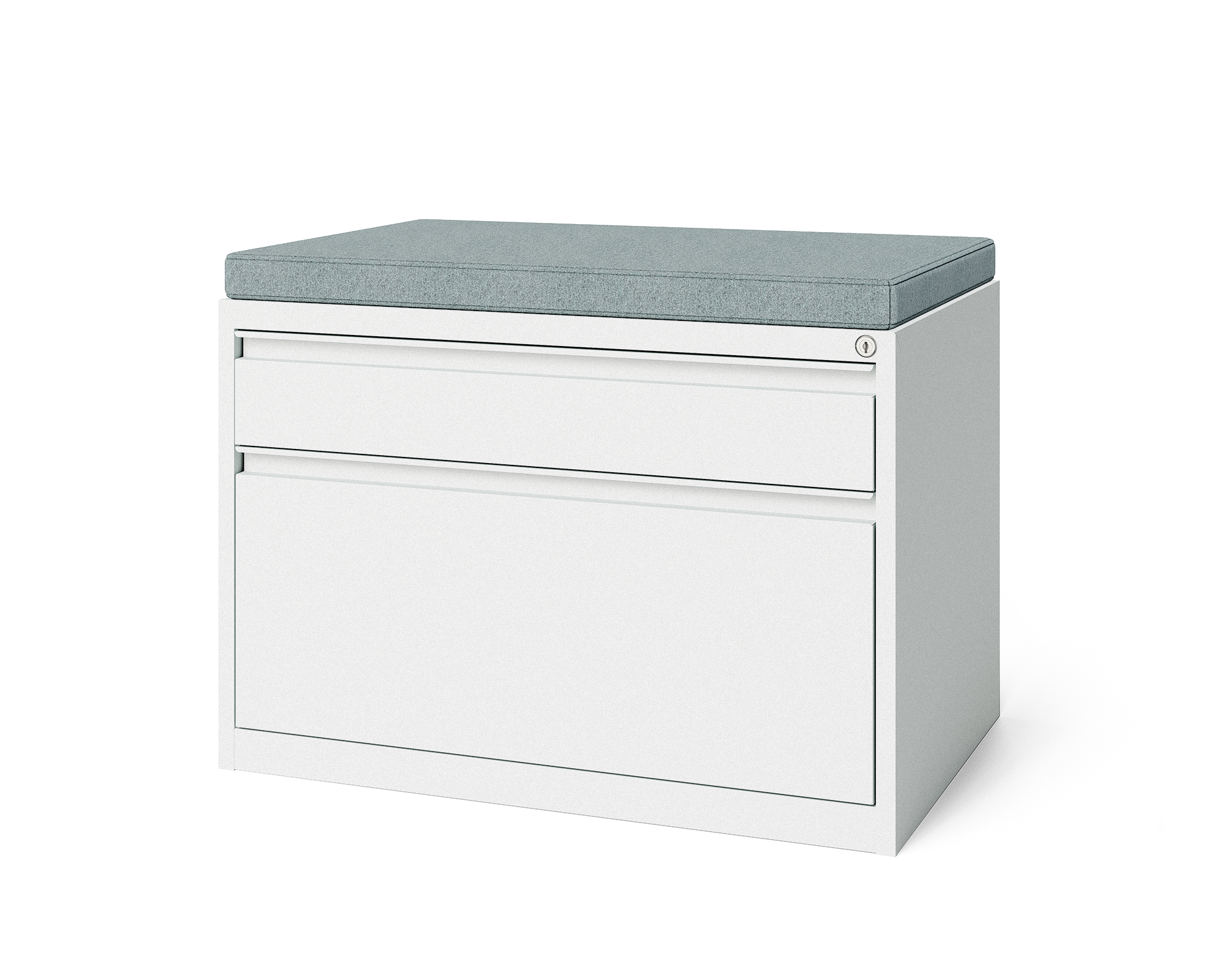 Keep 2-Drawer Flat and Hanging Lateral File Cabinet