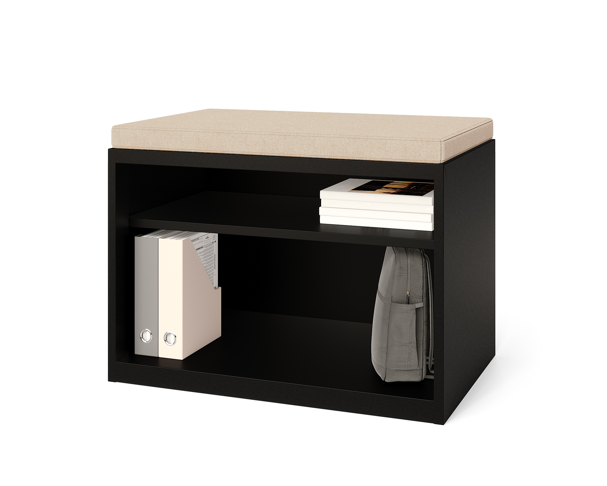 Keep Lateral Bookcase with Adjustable Shelf