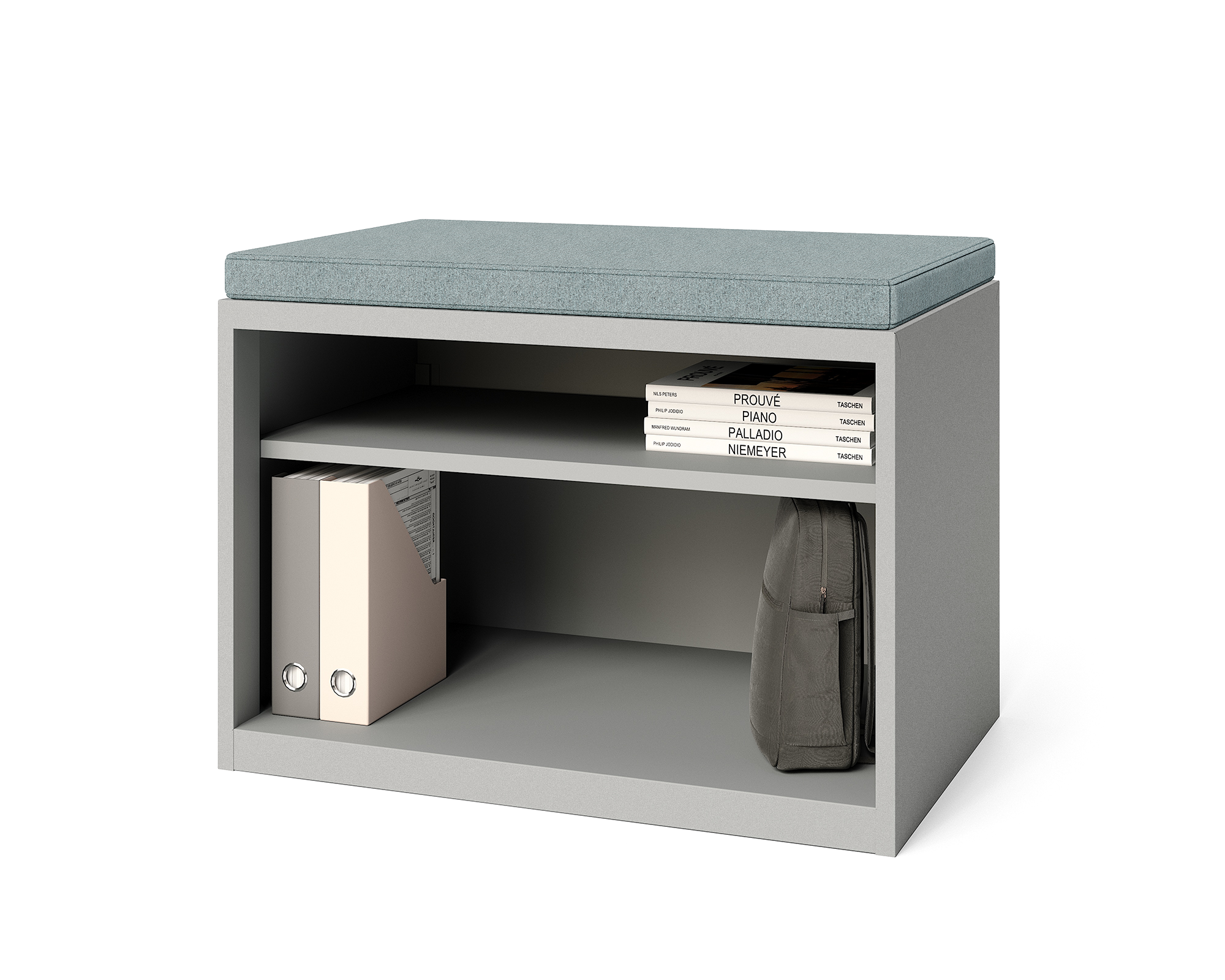 Keep Lateral Bookcase with Adjustable Shelf