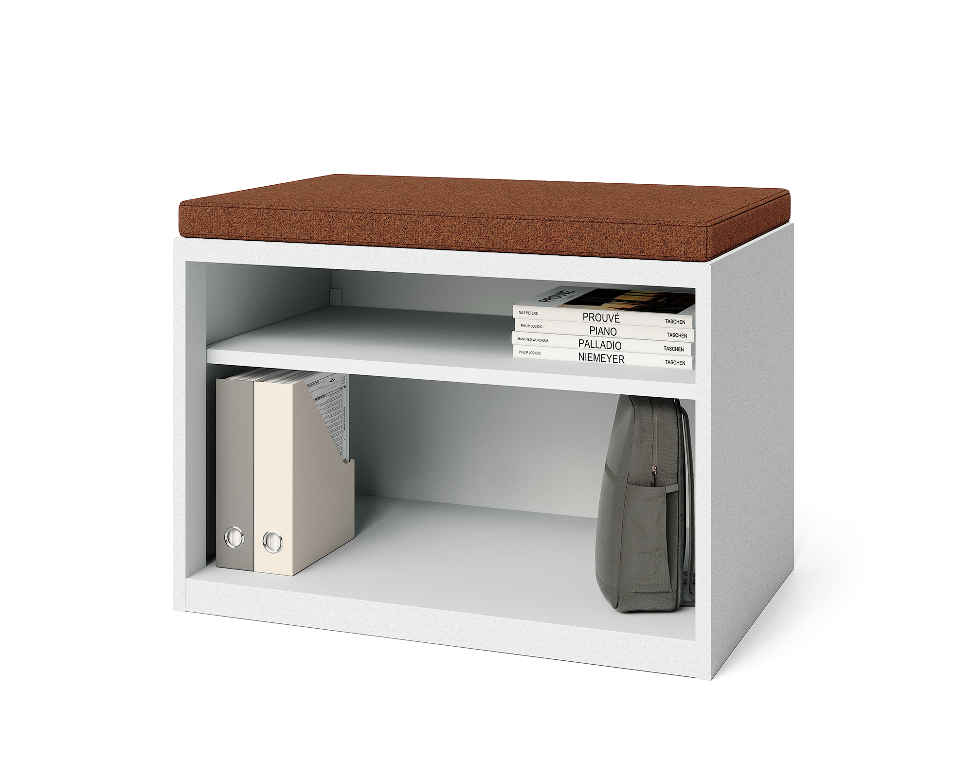 Keep Lateral Bookcase with Adjustable Shelf