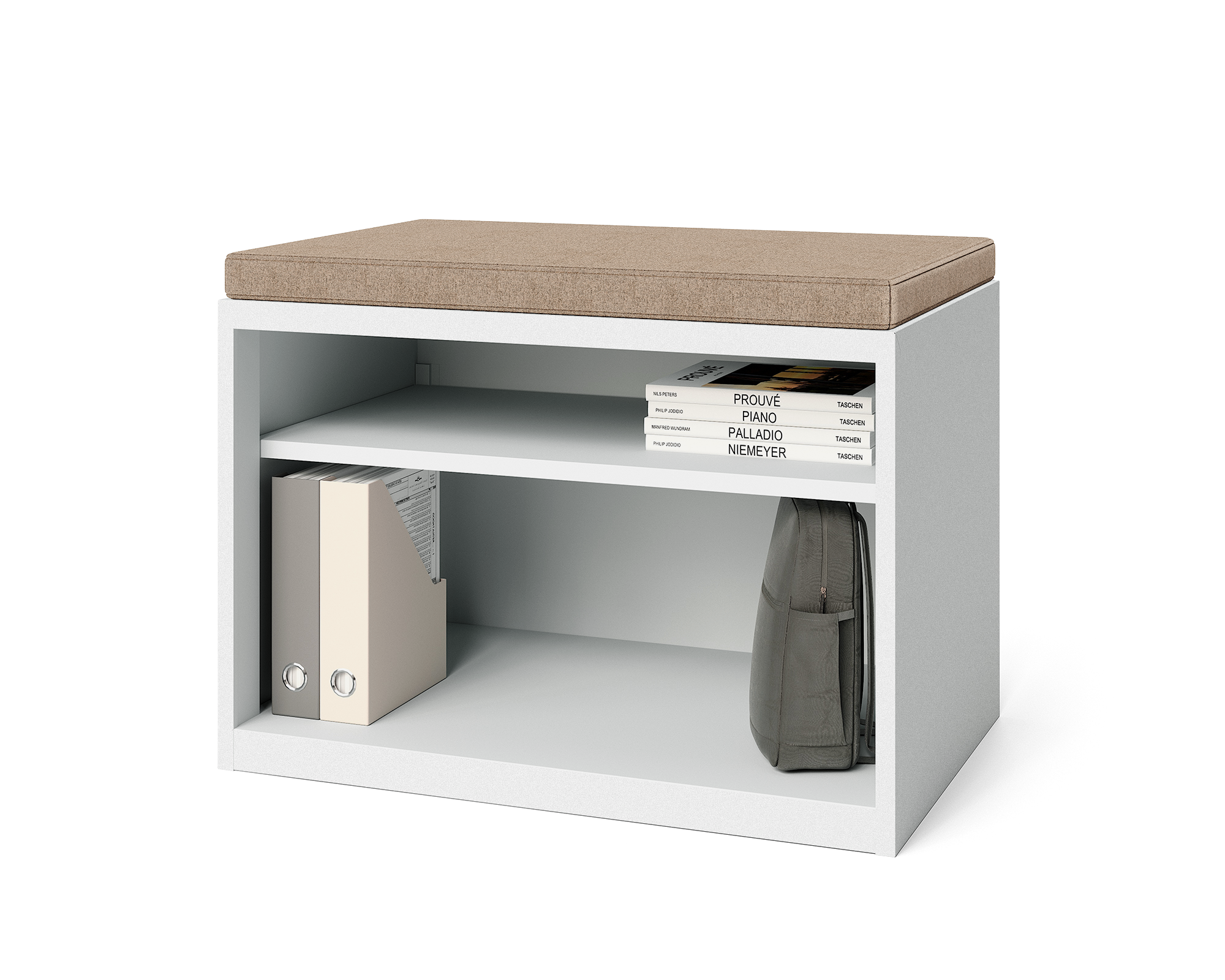 Keep Lateral Bookcase with Adjustable Shelf