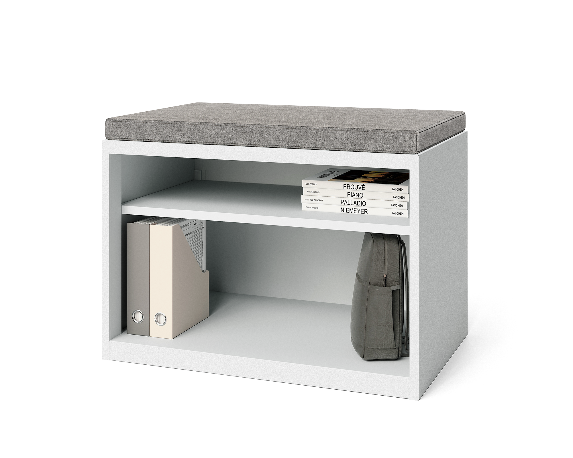 Keep Lateral Bookcase with Adjustable Shelf