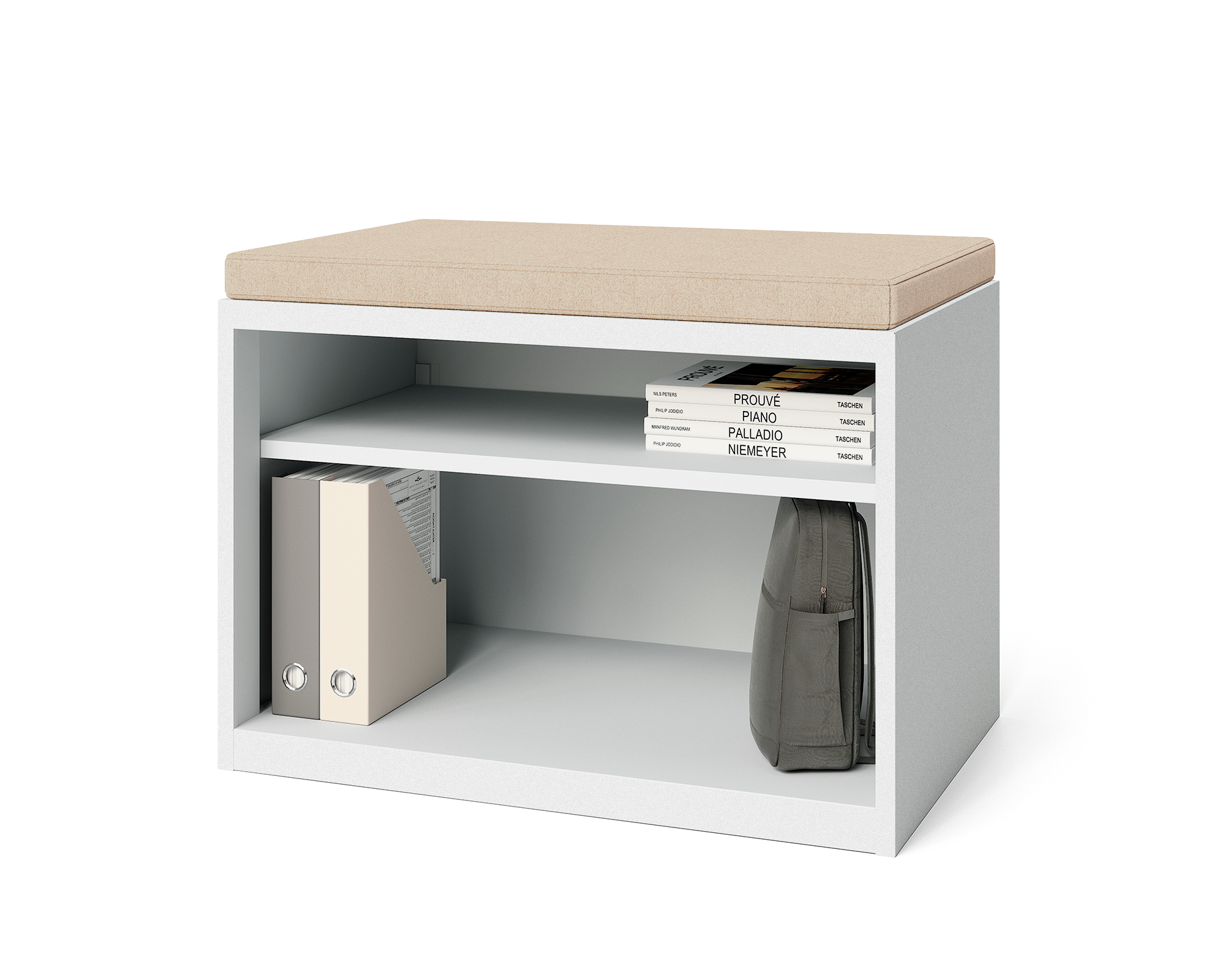 Keep Lateral Bookcase with Adjustable Shelf