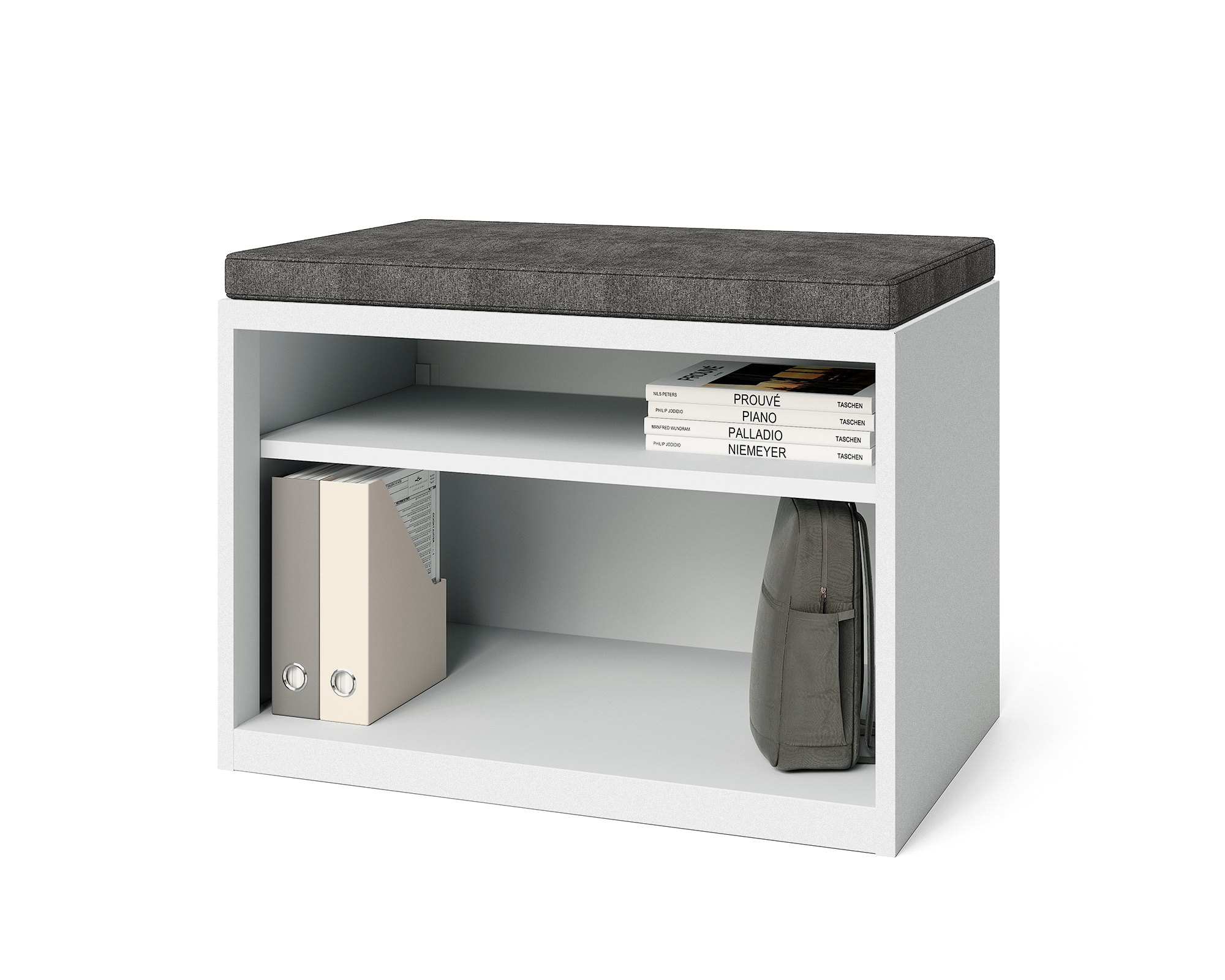 Keep Lateral Bookcase with Adjustable Shelf