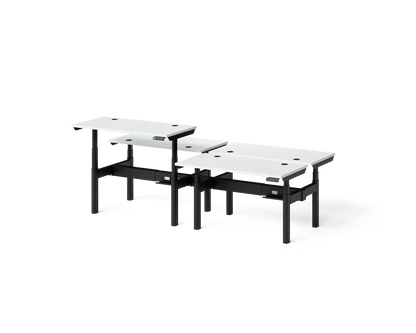 Sol Adjustable-Height Desks for 4
