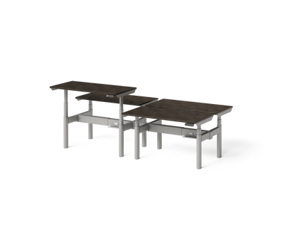 Sol Adjustable-Height Desks for 4