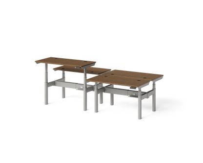 Sol Adjustable-Height Desks for 4