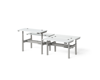 Sol Adjustable-Height Desks for 4