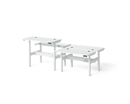 Sol Adjustable-Height Desks for 4