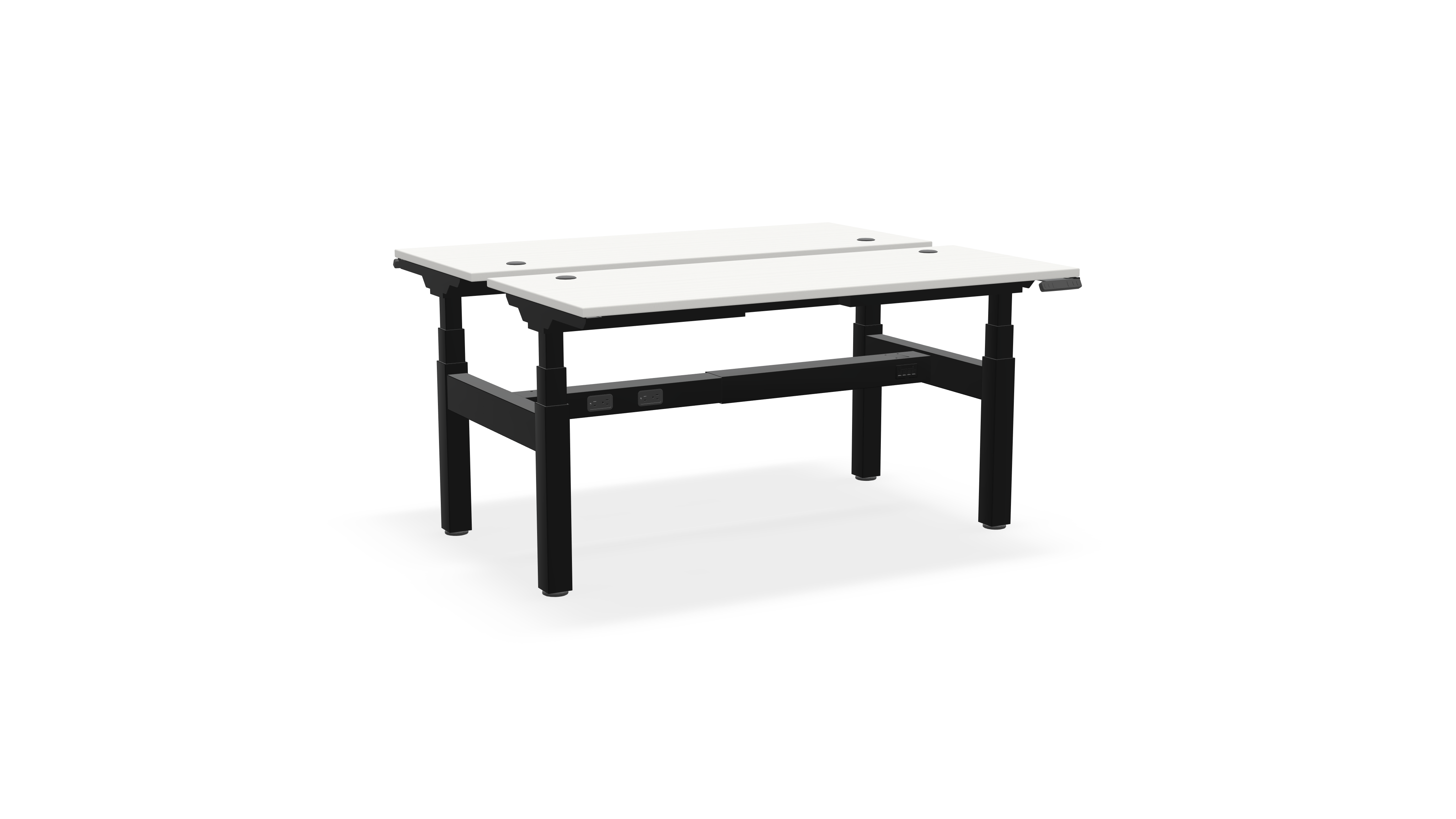 Think Adjustable-Height Benched Desks for 2