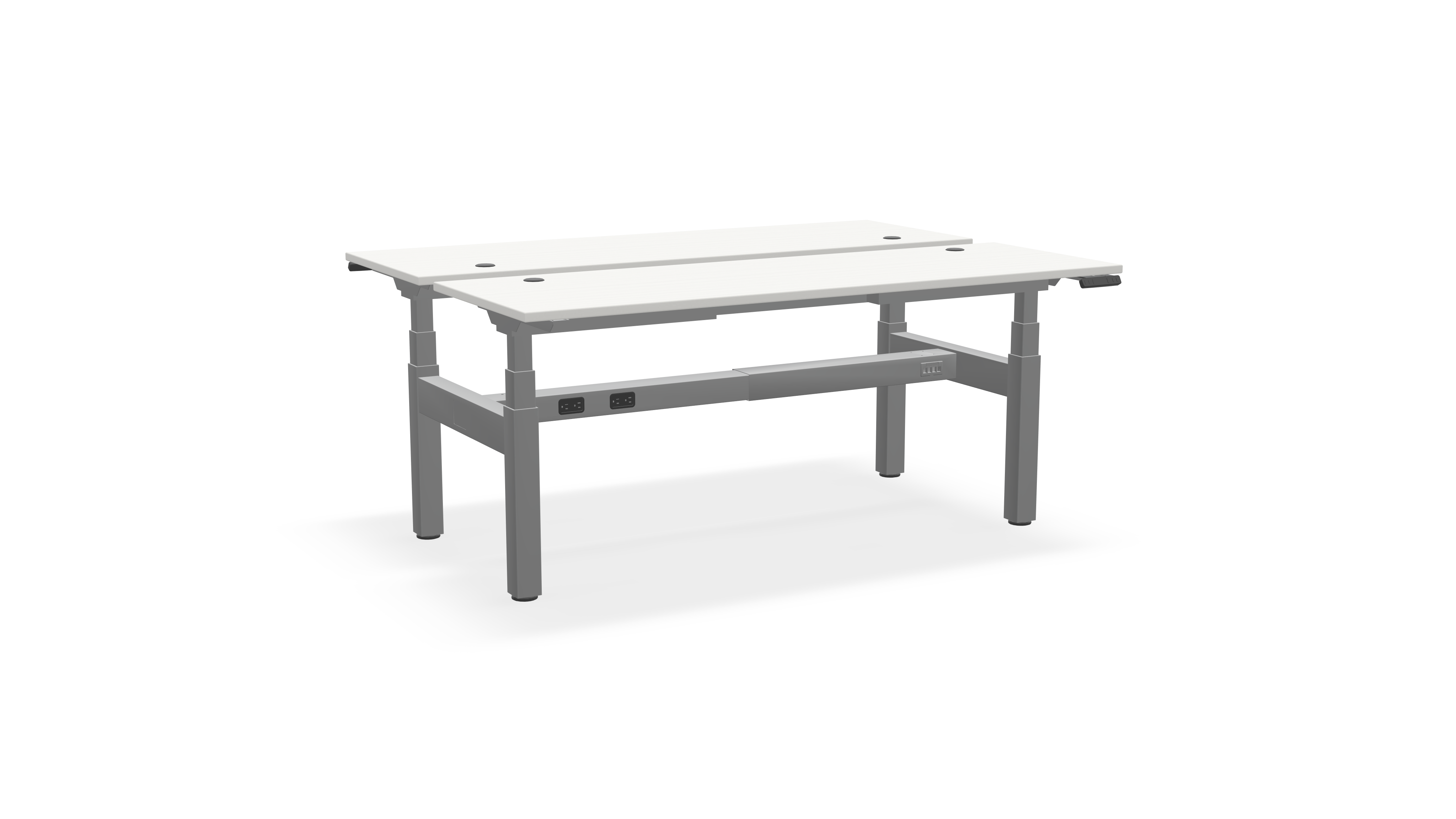 Think Adjustable-Height Benched Desks for 2