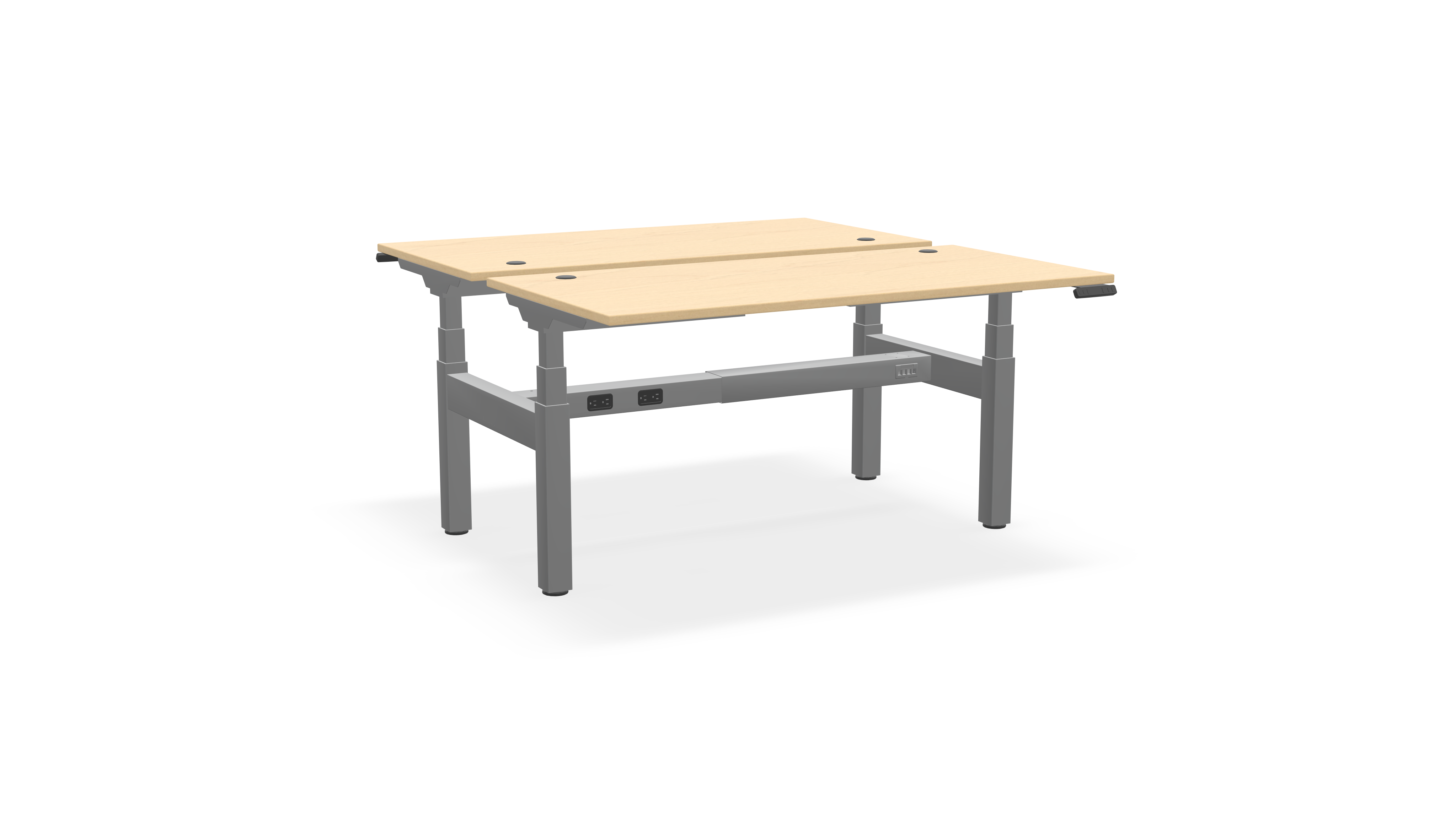 Think Adjustable-Height Benched Desks for 2