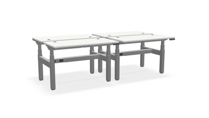Think Adjustable-Height Benched Desks for 4