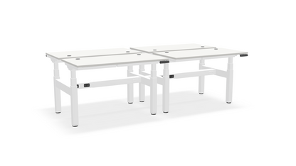 Think Adjustable-Height Benched Desks for 4