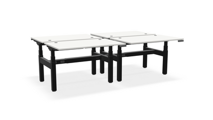 Think Adjustable-Height Benched Desks for 4