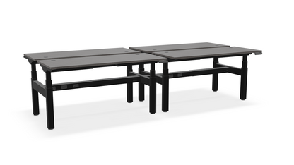 Think Adjustable-Height Benched Desks for 4