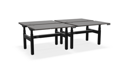 Think Adjustable-Height Benched Desks for 4