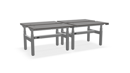Think Adjustable-Height Benched Desks for 4