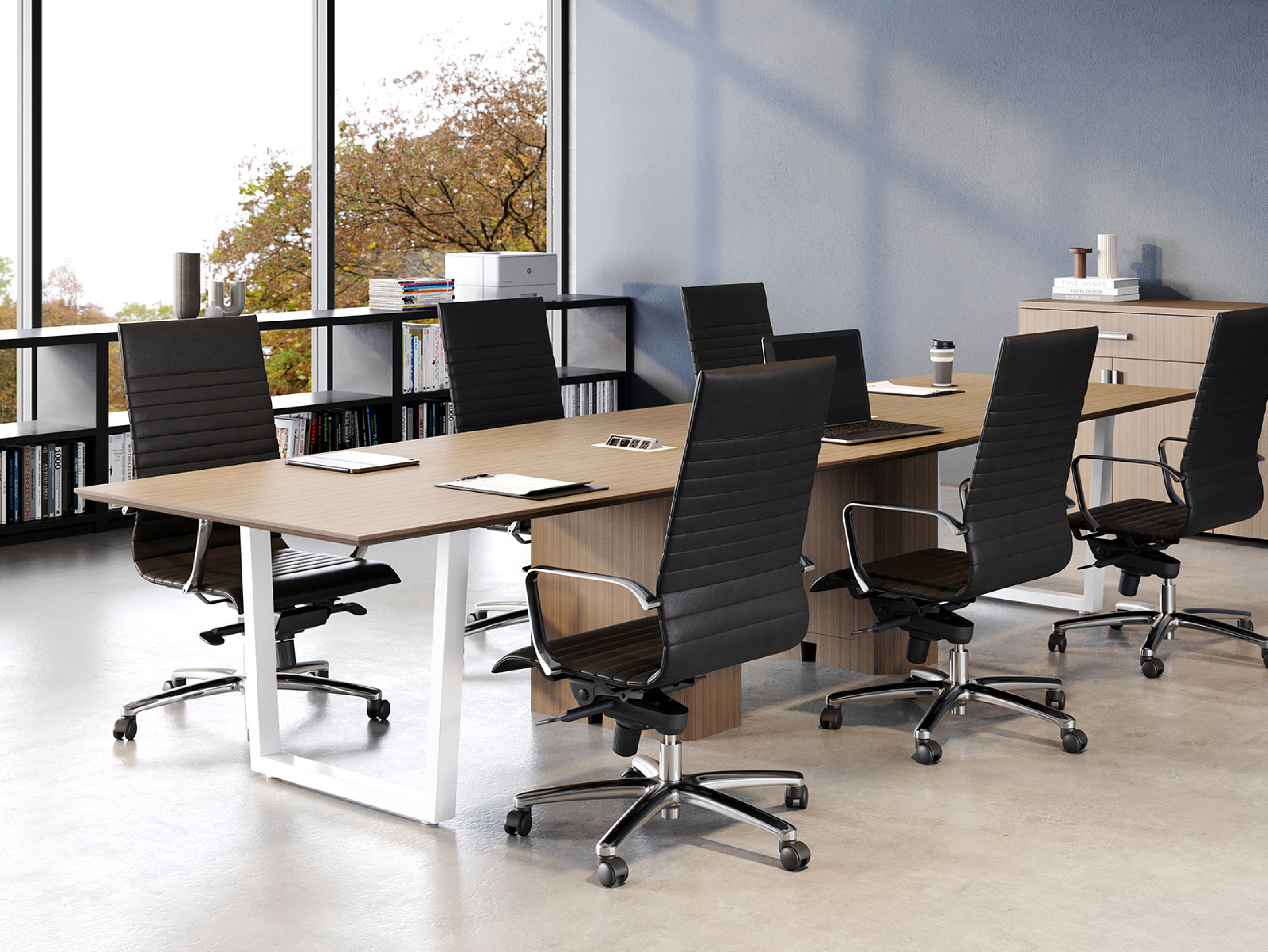 THREE60 Conference Table – Cabinet Base