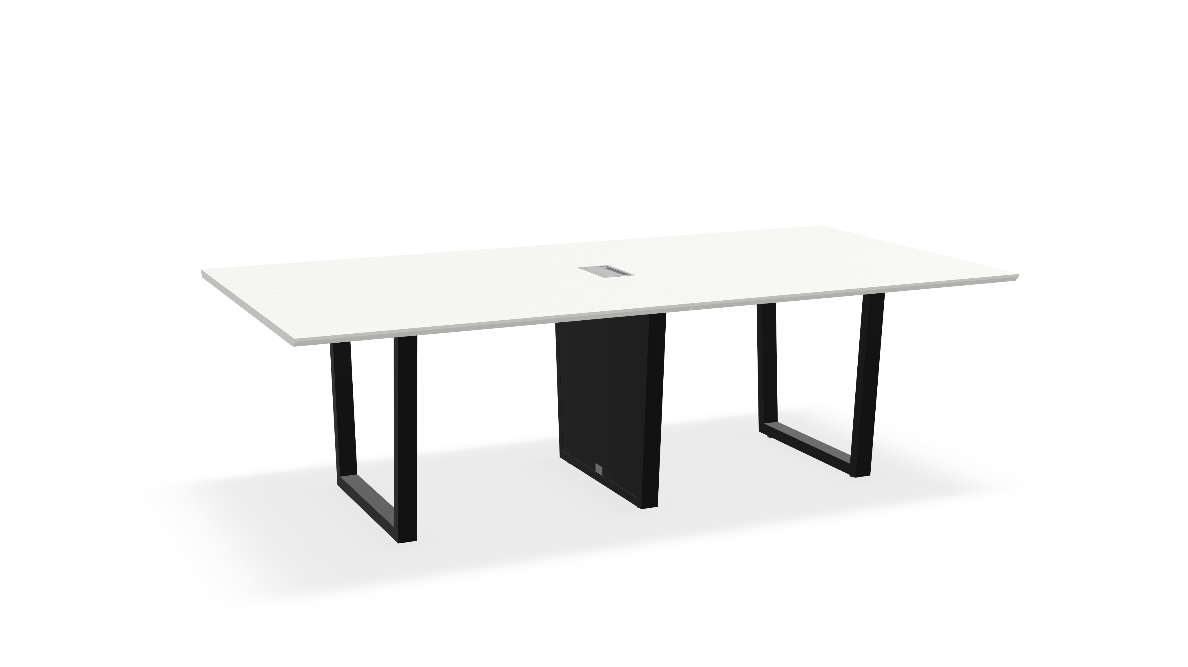 THREE60 Conference Table – Sleigh Leg