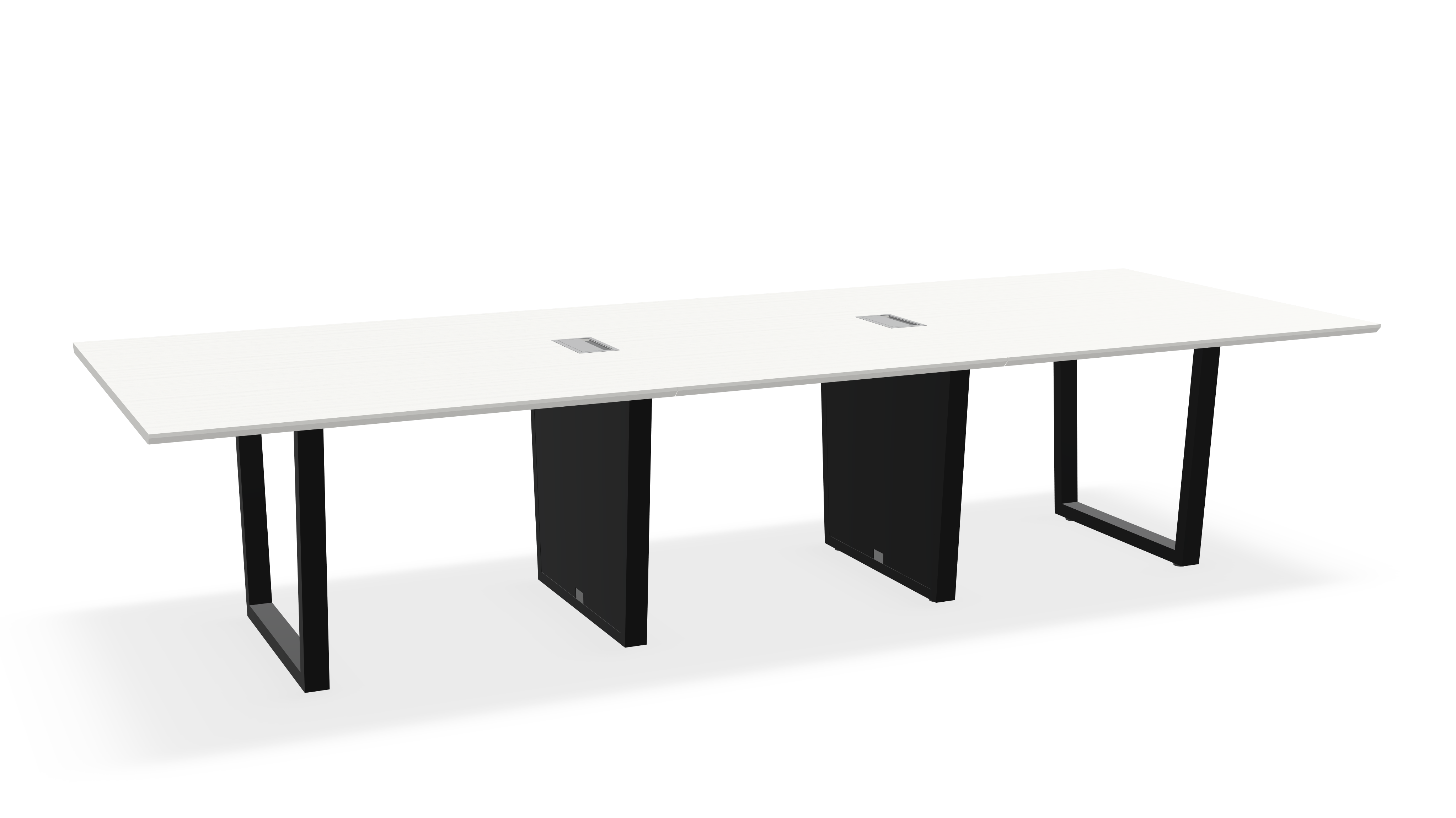 THREE60 Conference Table – Sleigh Leg
