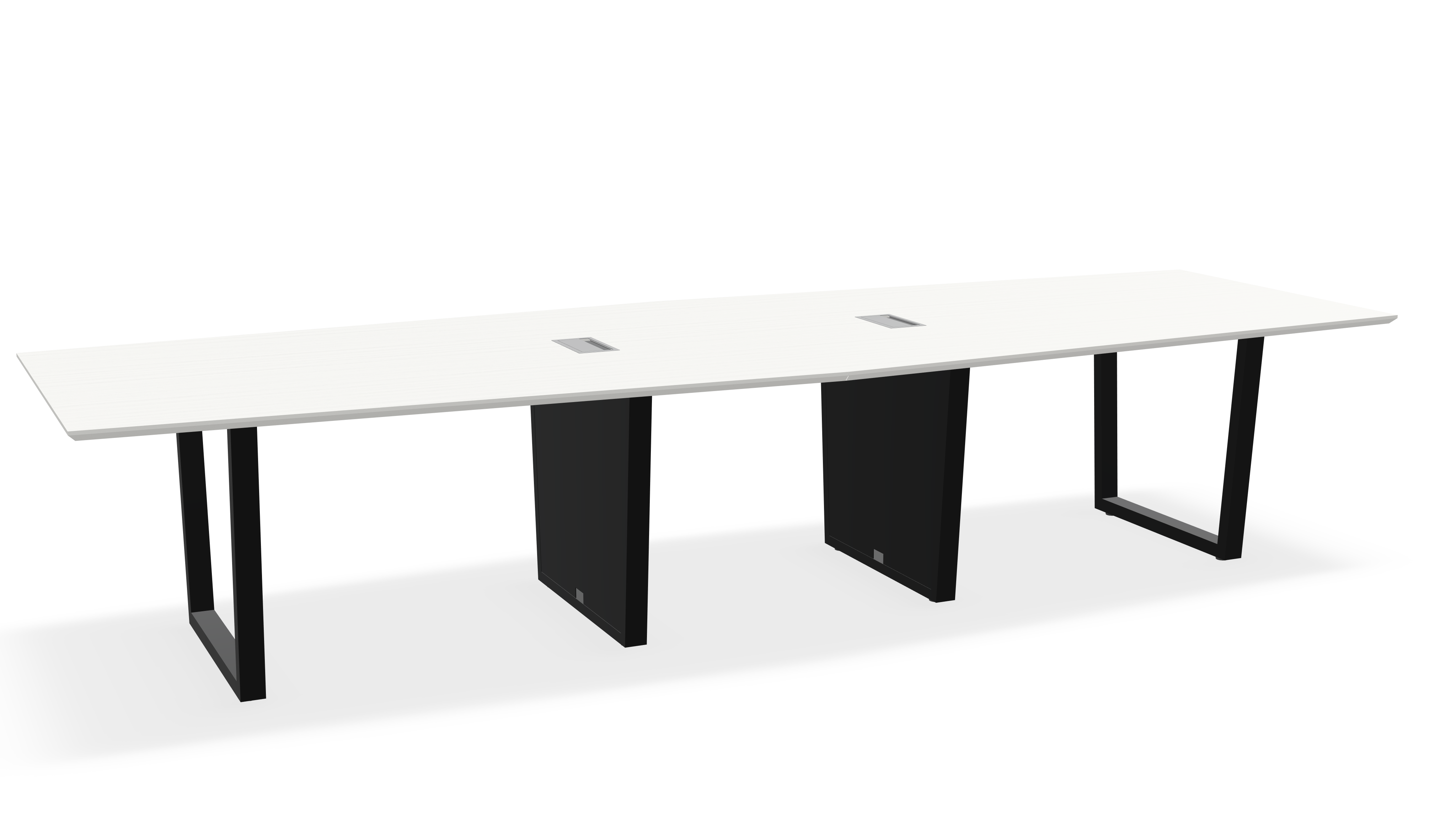 THREE60 Conference Table – Sleigh Leg