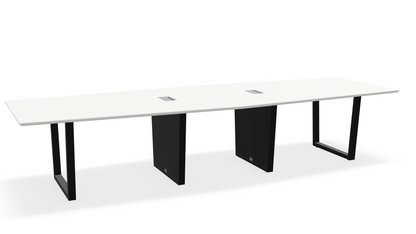 THREE60 Conference Table – Sleigh Leg
