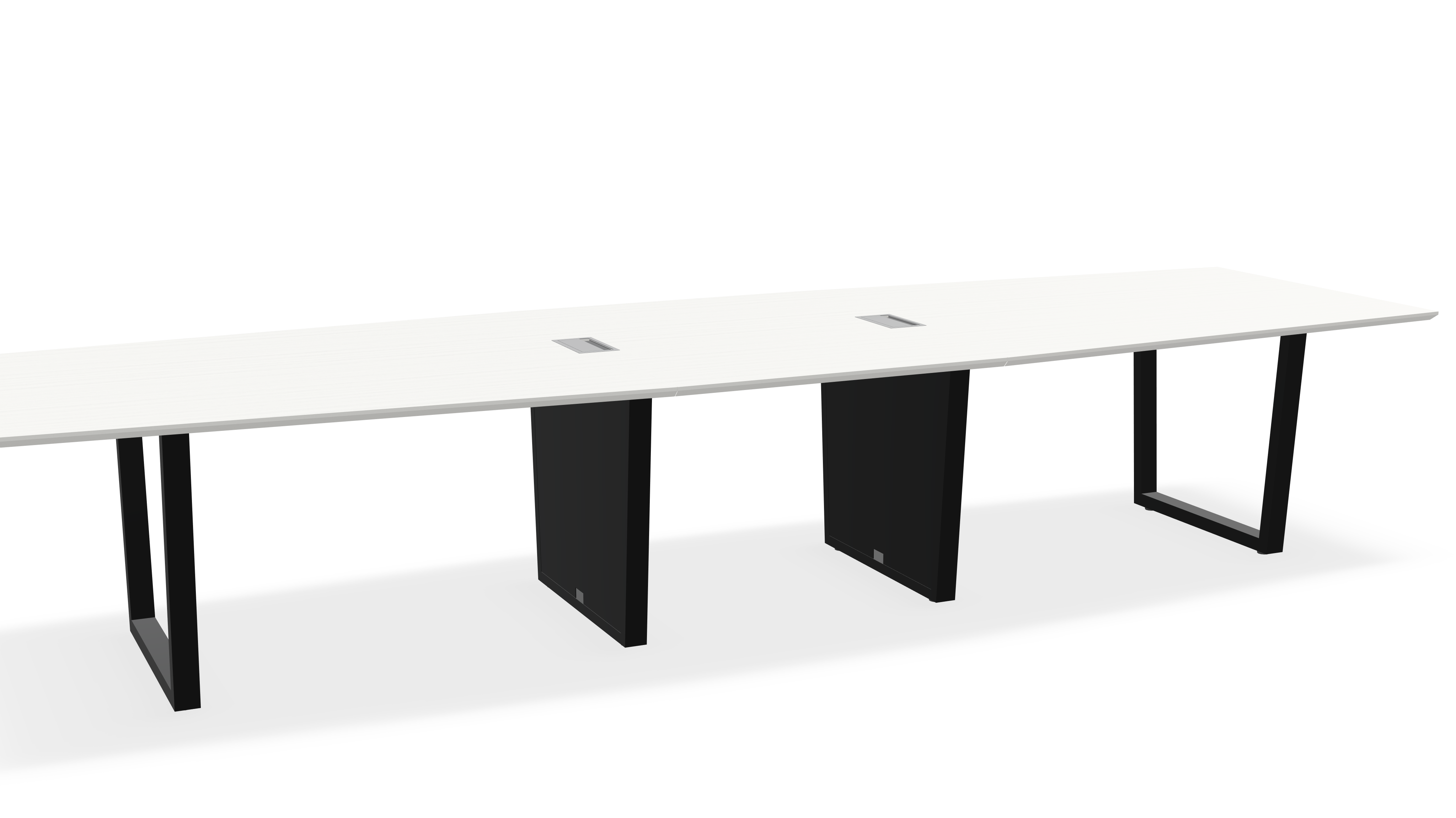 THREE60 Conference Table – Sleigh Leg