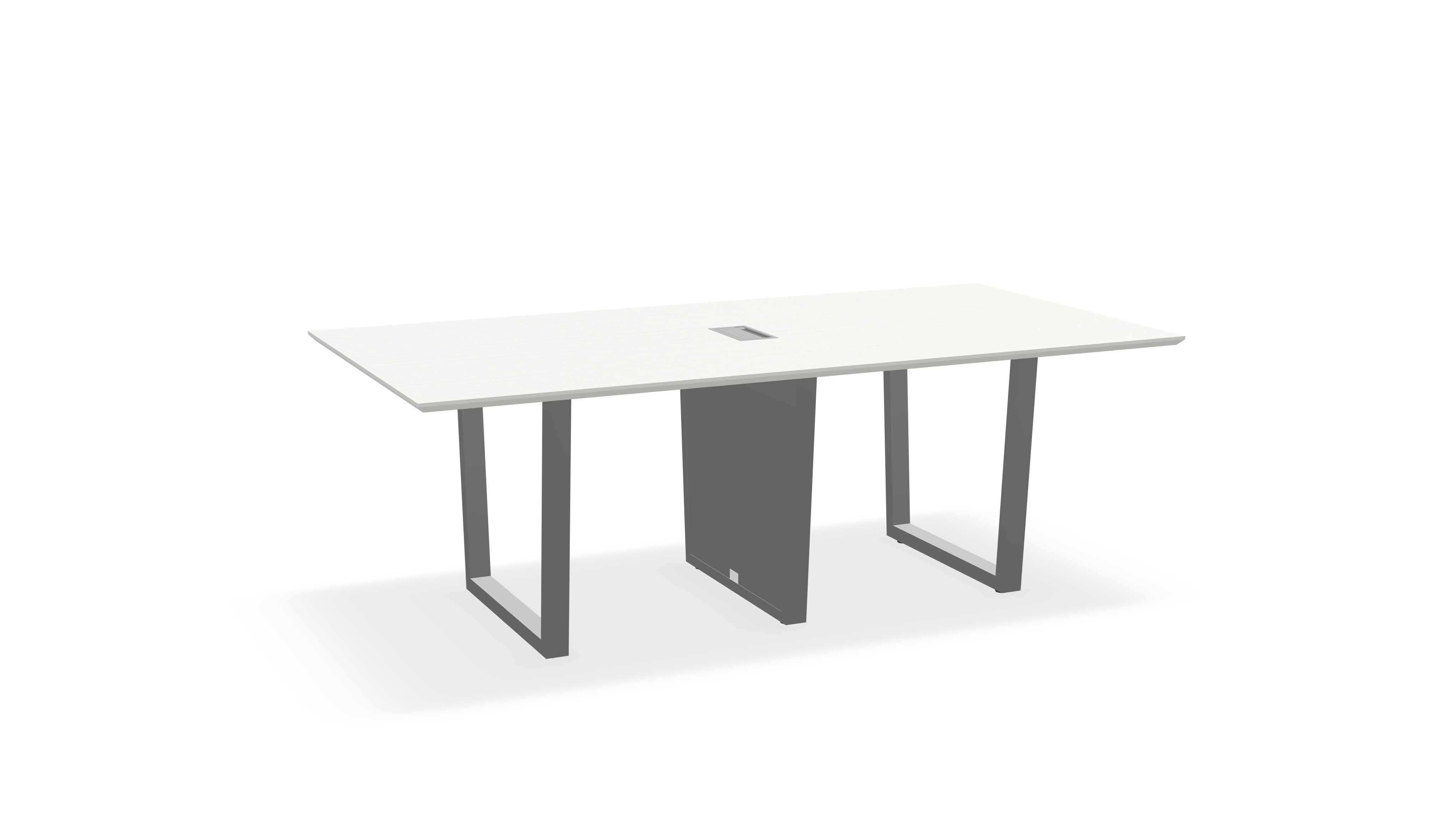 THREE60 Conference Table – Sleigh Leg