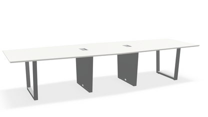 THREE60 Conference Table – Sleigh Leg