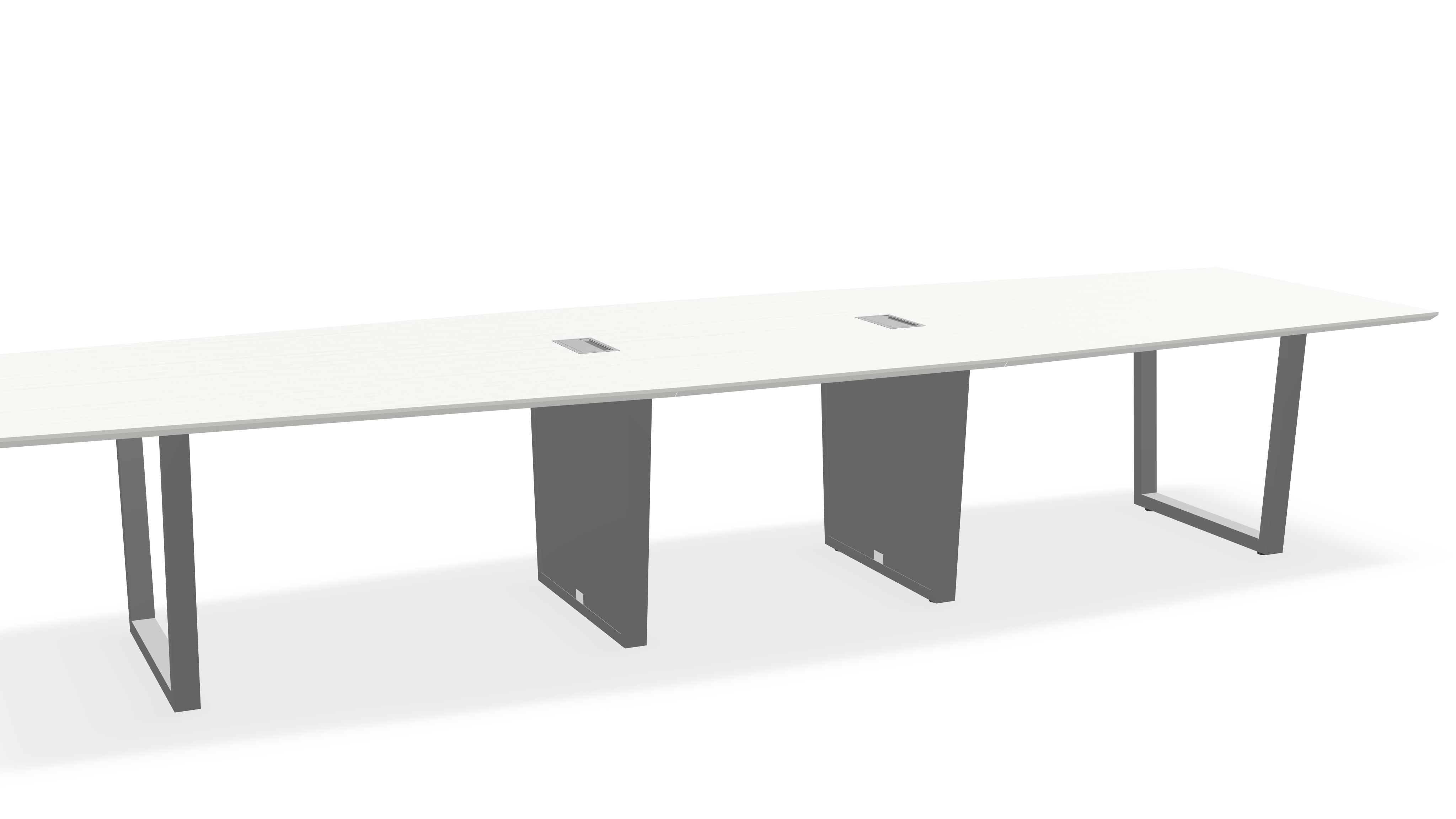 THREE60 Conference Table – Sleigh Leg