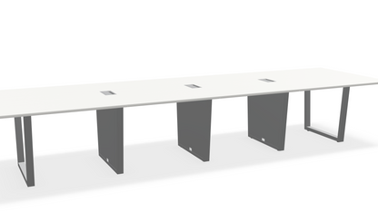 THREE60 Conference Table – Sleigh Leg