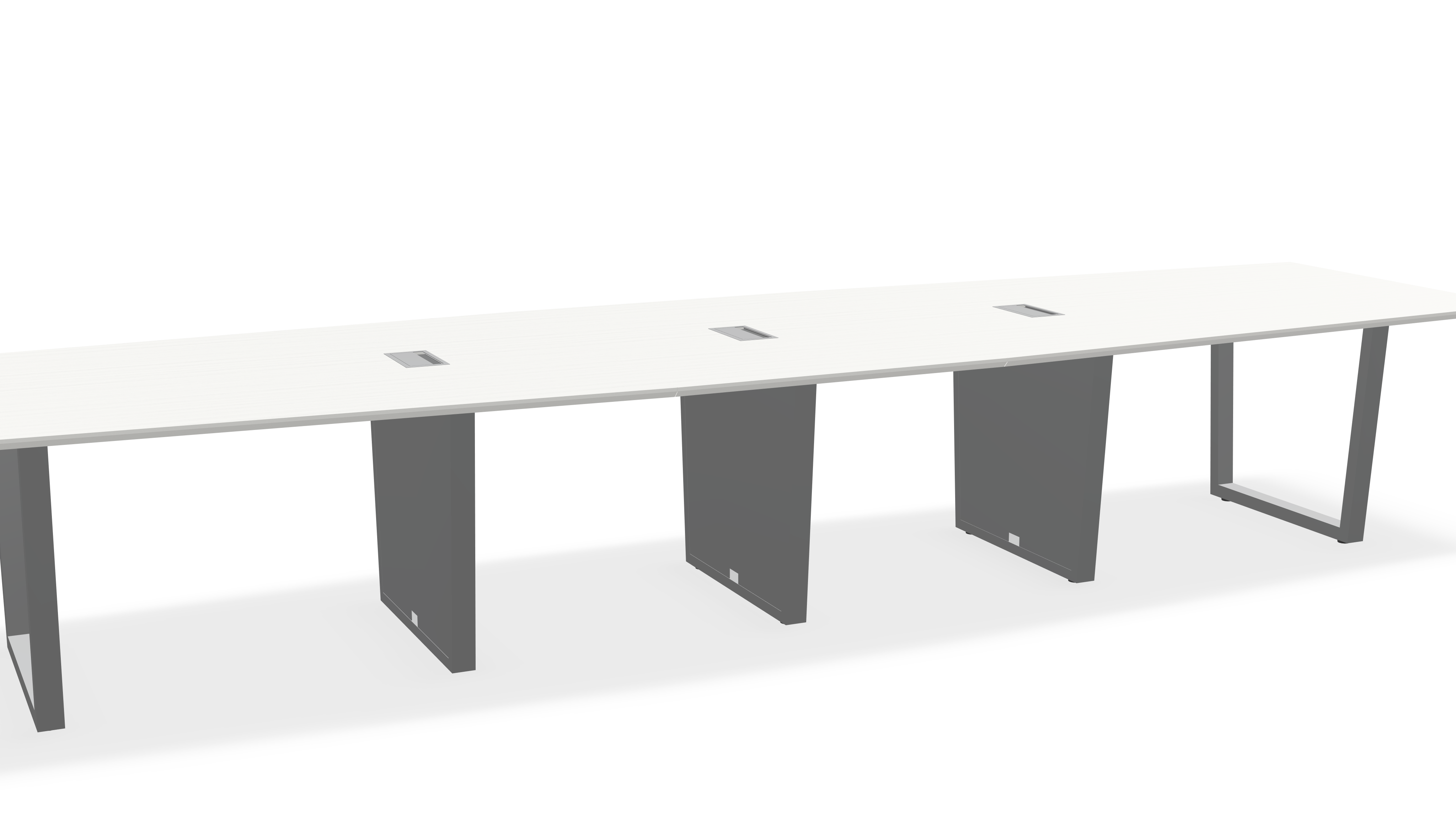 THREE60 Conference Table – Sleigh Leg