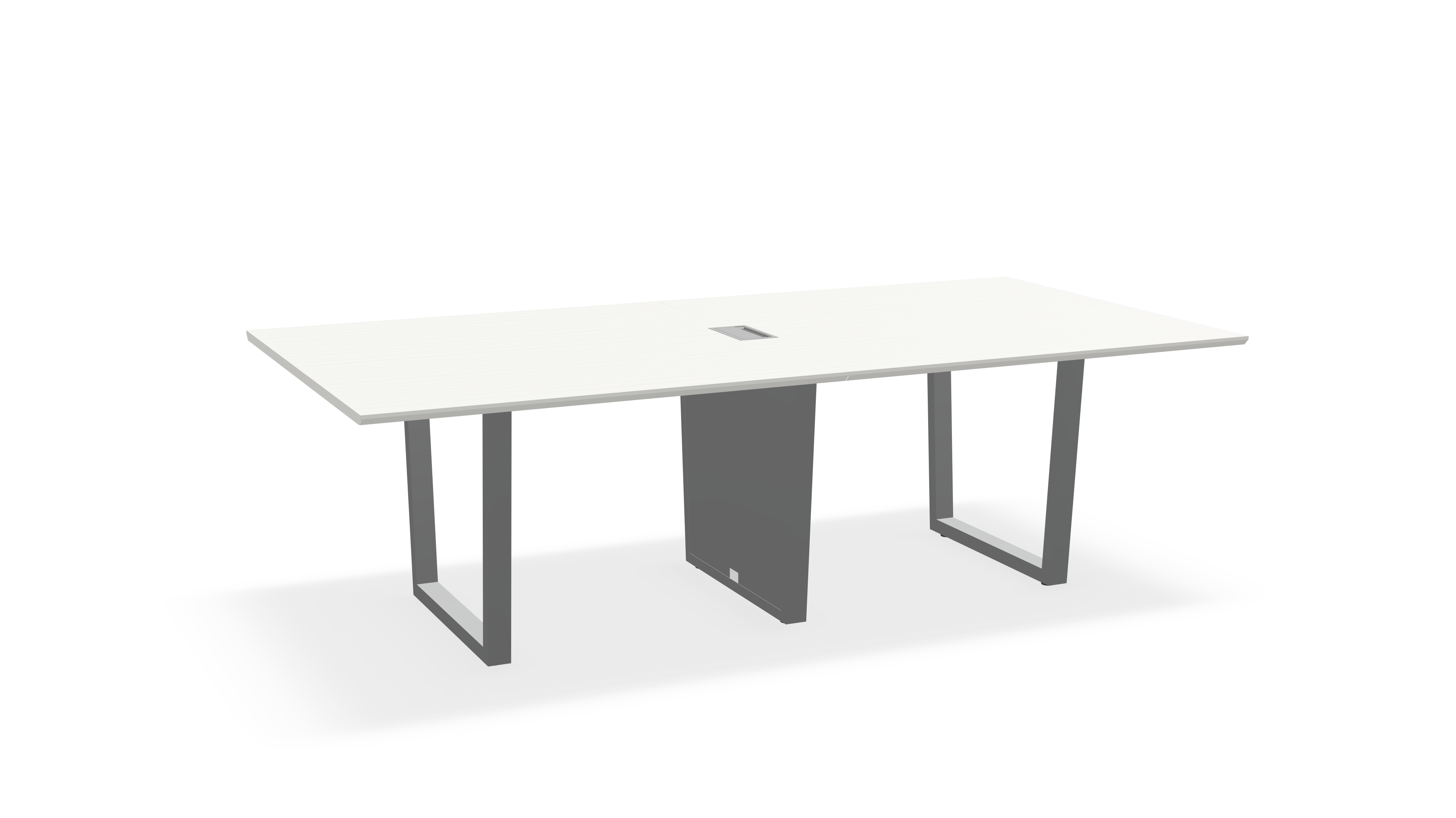 THREE60 Conference Table – Sleigh Leg