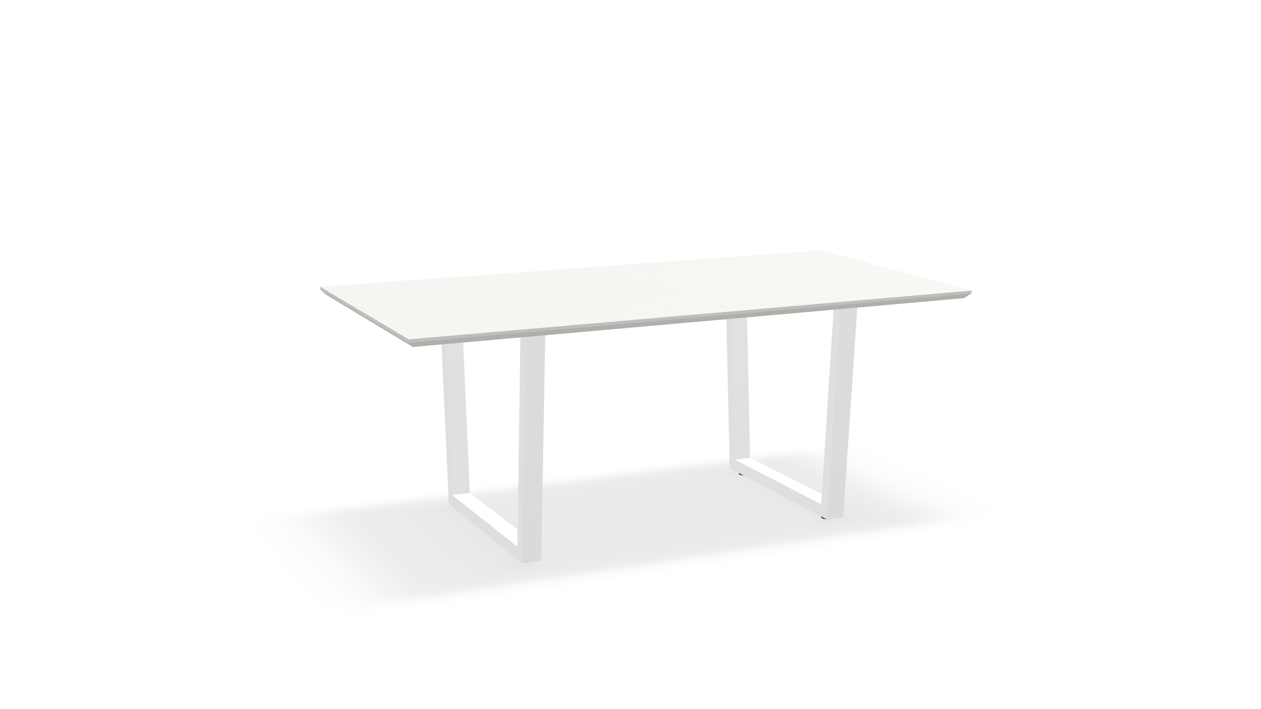 THREE60 Conference Table – Sleigh Leg