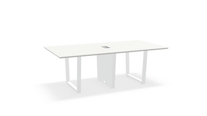 THREE60 Conference Table – Sleigh Leg