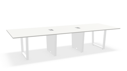 THREE60 Conference Table – Sleigh Leg