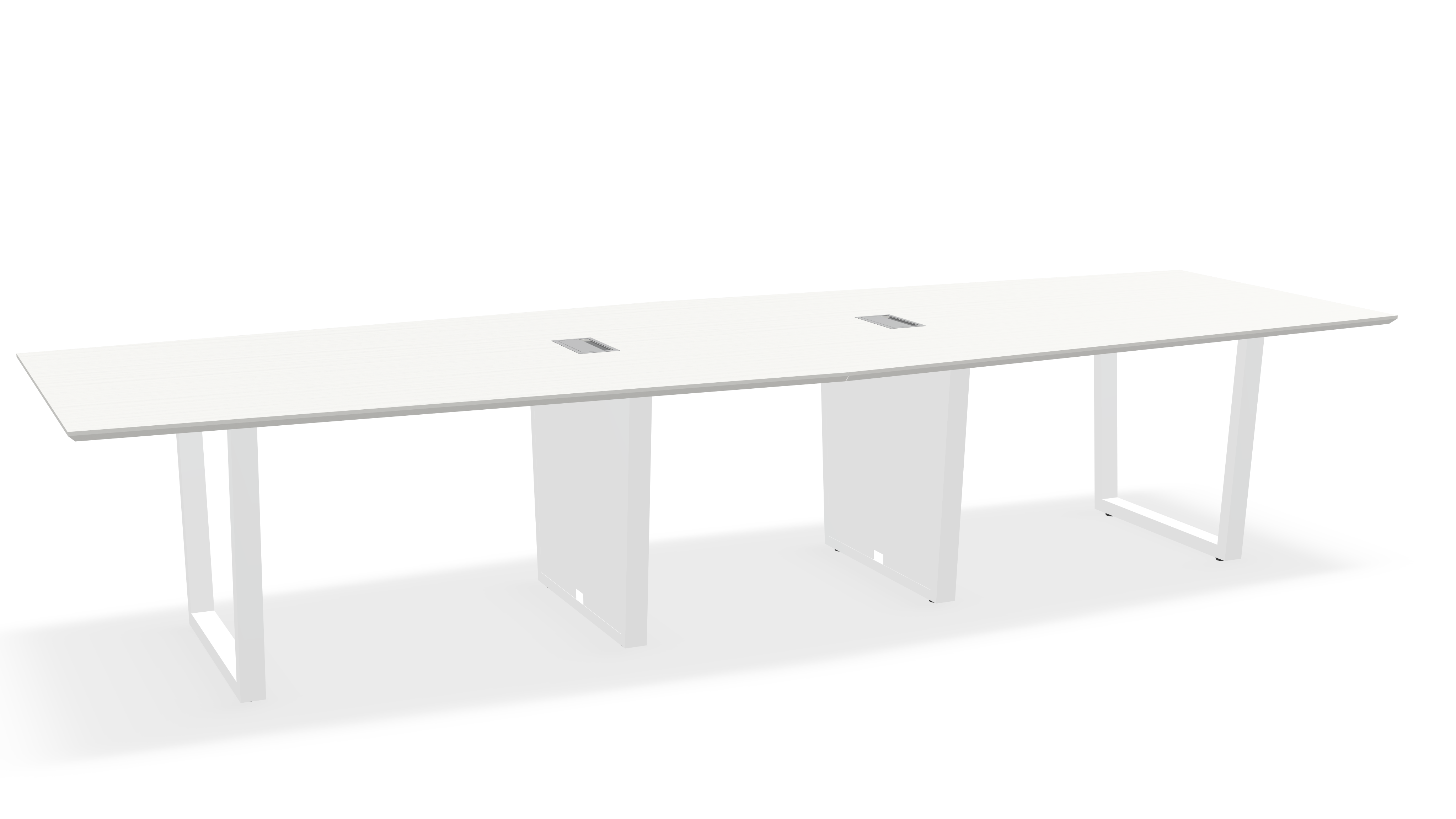 THREE60 Conference Table – Sleigh Leg