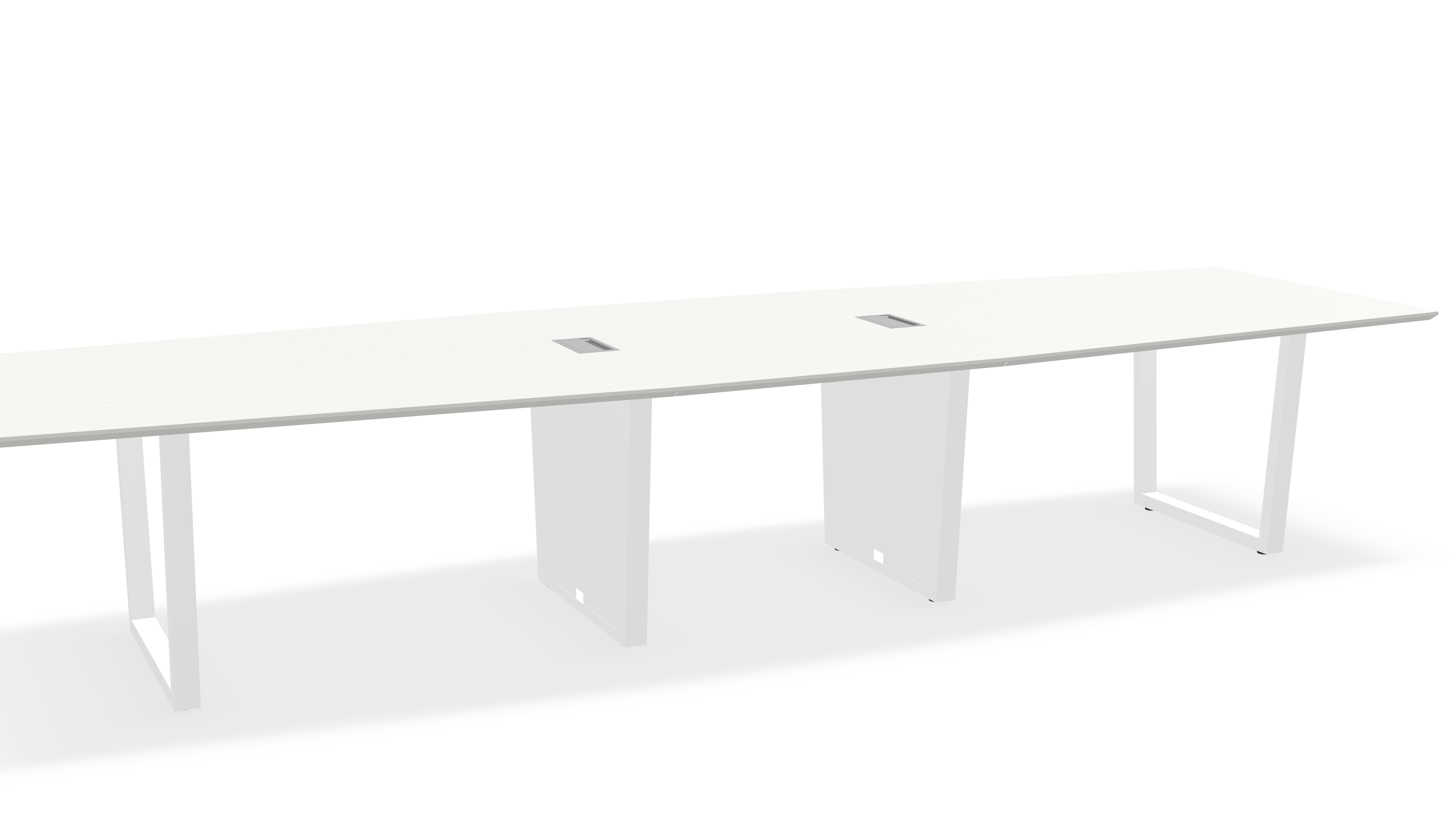 THREE60 Conference Table – Sleigh Leg