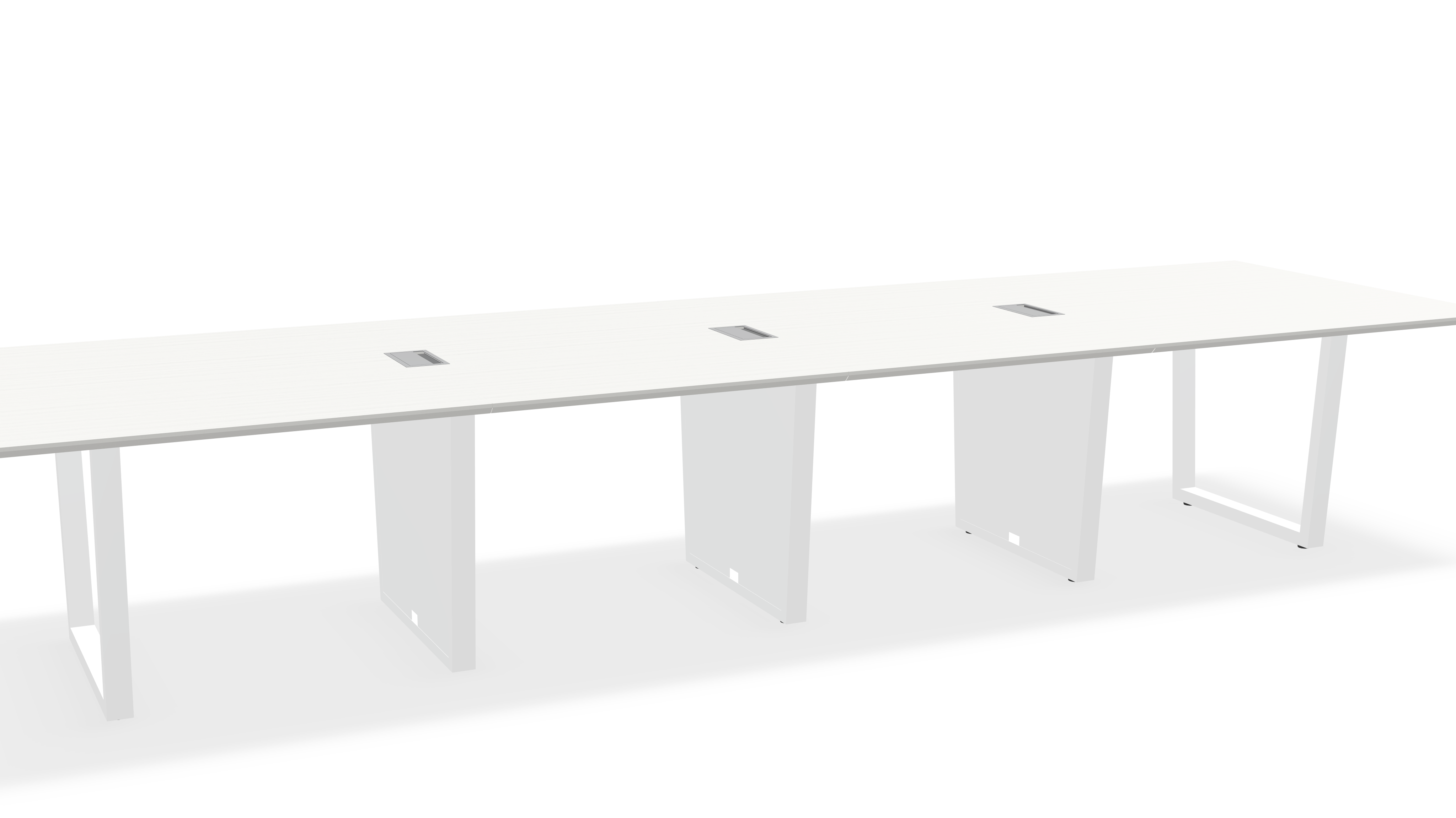THREE60 Conference Table – Sleigh Leg