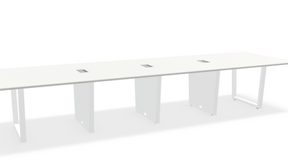 THREE60 Conference Table – Sleigh Leg