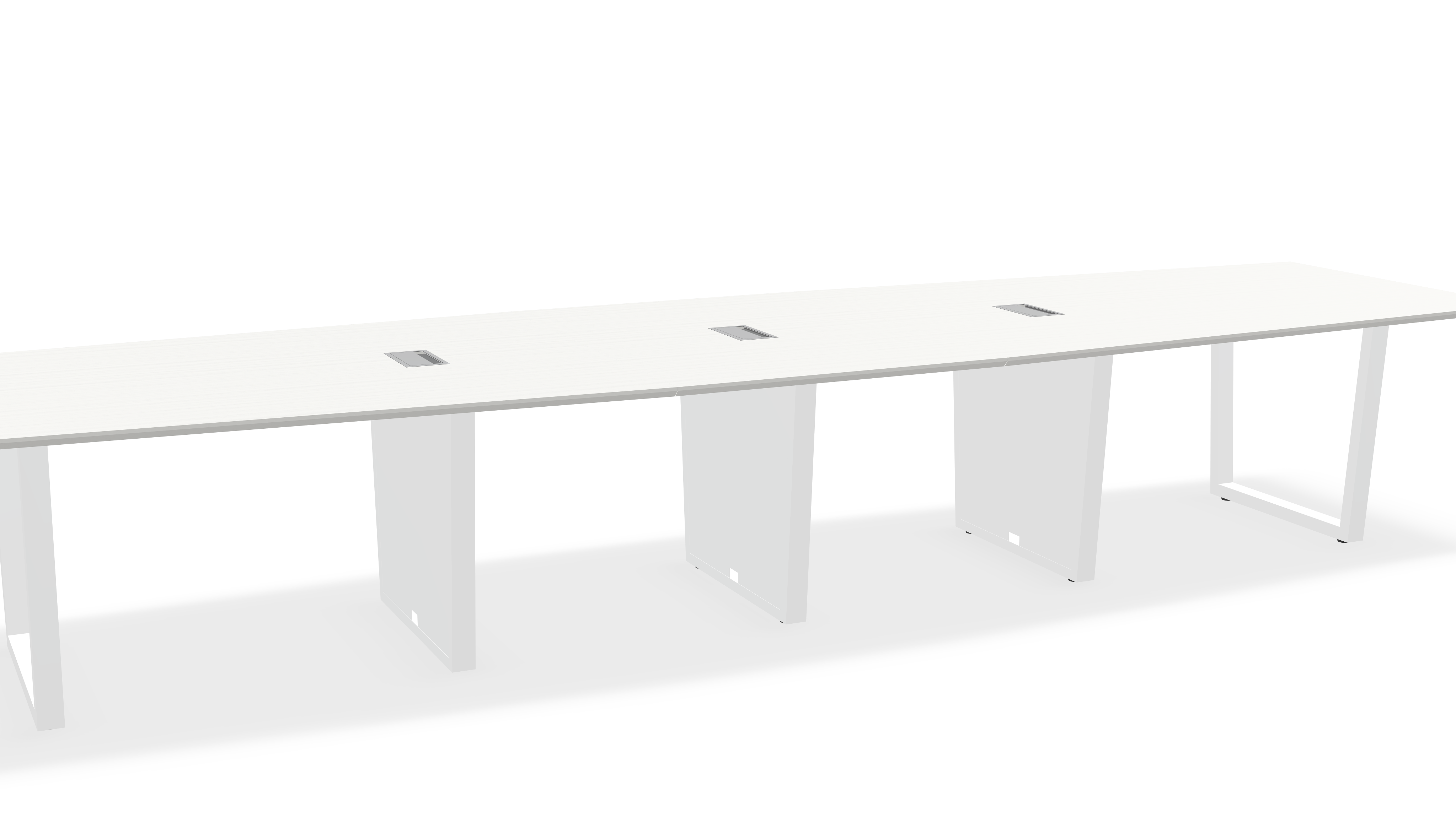 THREE60 Conference Table – Sleigh Leg