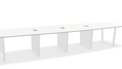 THREE60 Conference Table – Sleigh Leg
