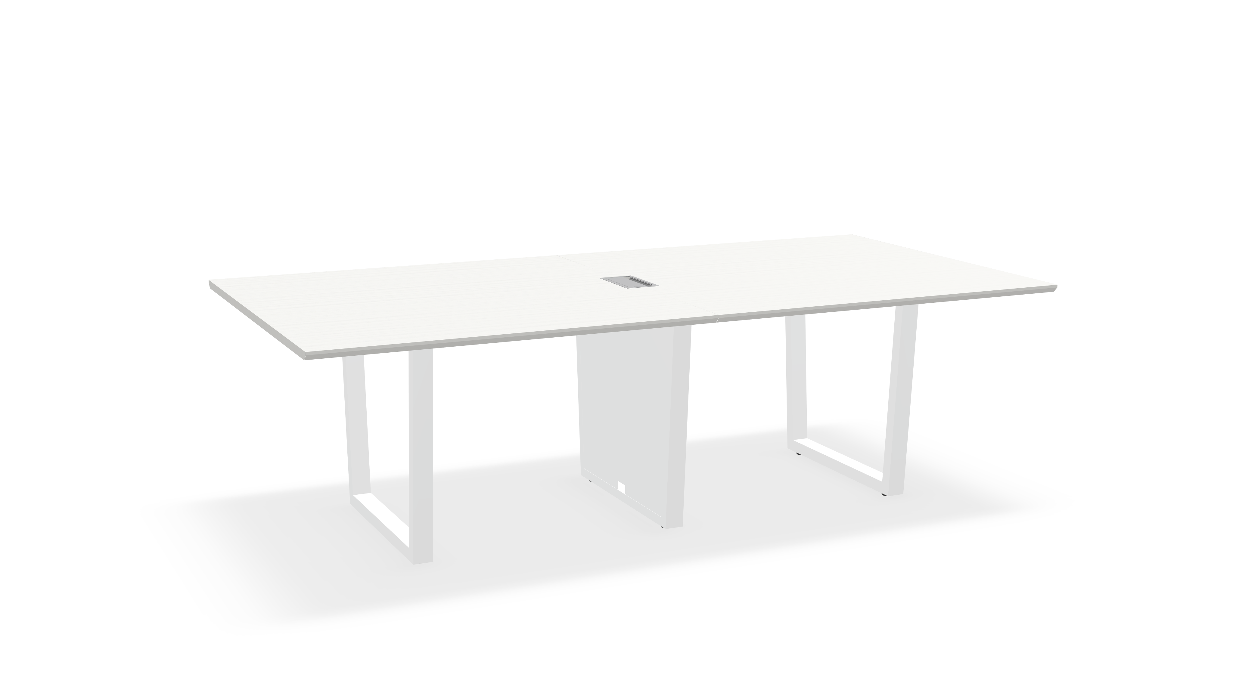 THREE60 Conference Table – Sleigh Leg