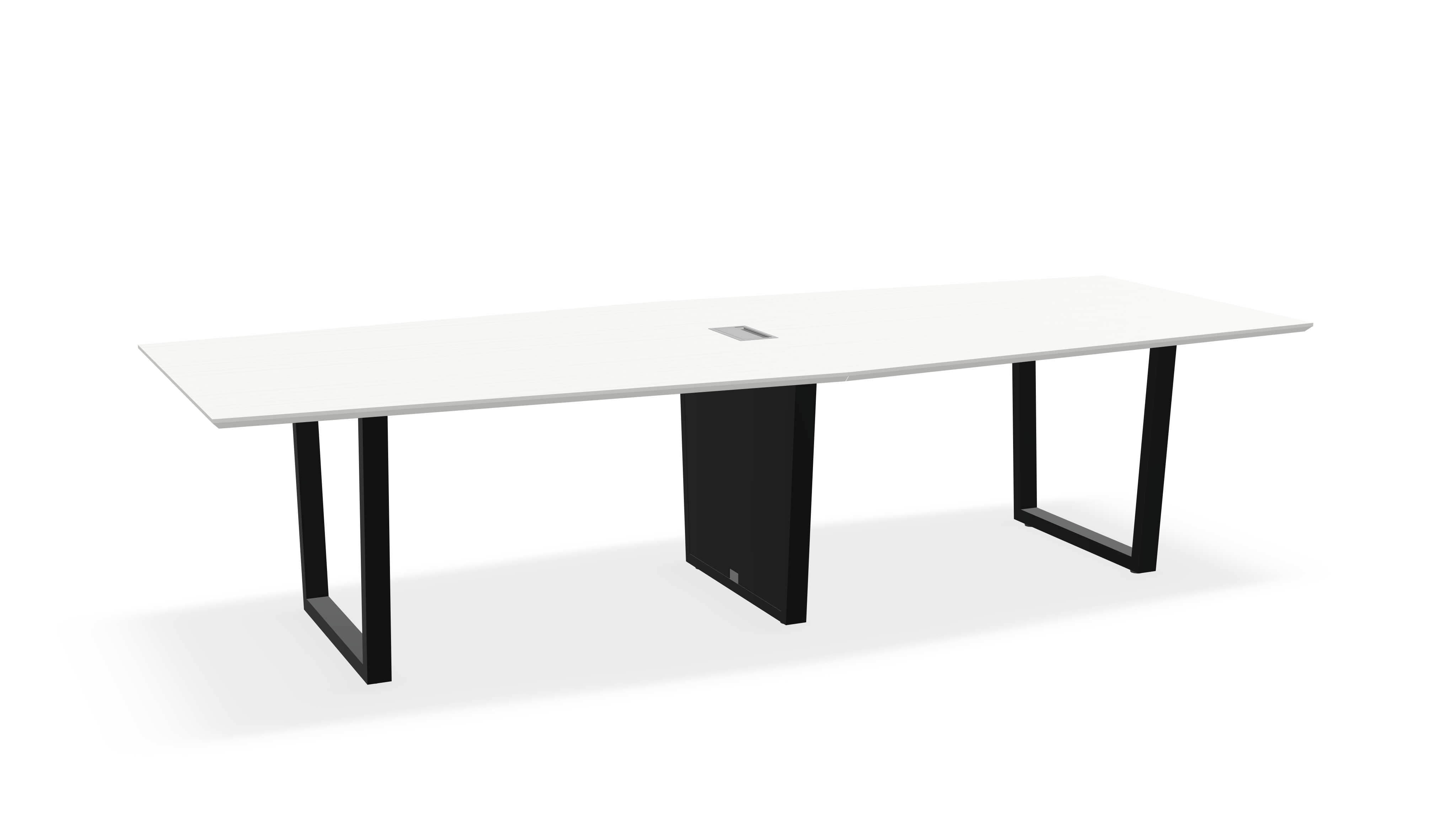 THREE60 Conference Table – Sleigh Leg
