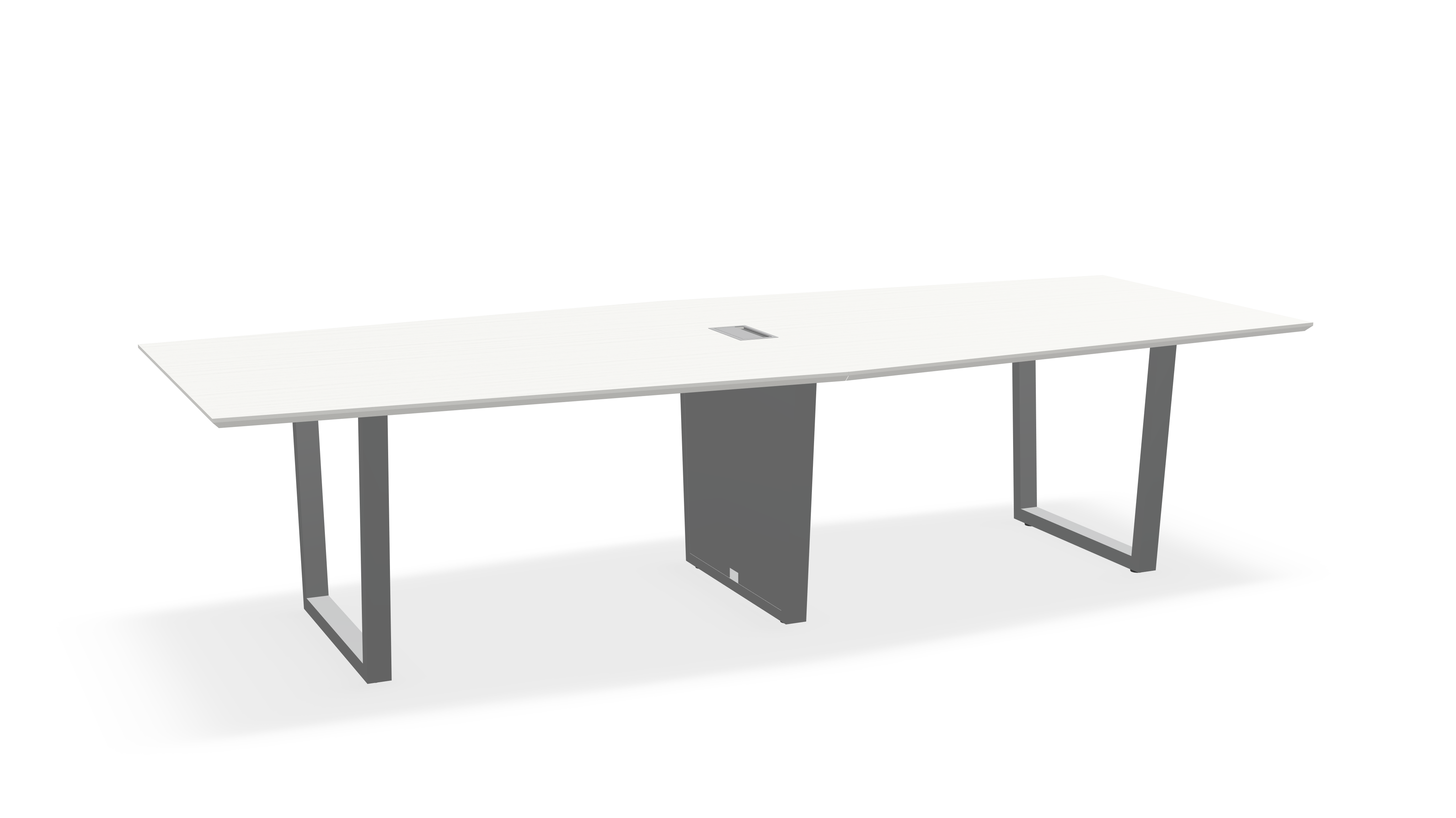 THREE60 Conference Table – Sleigh Leg