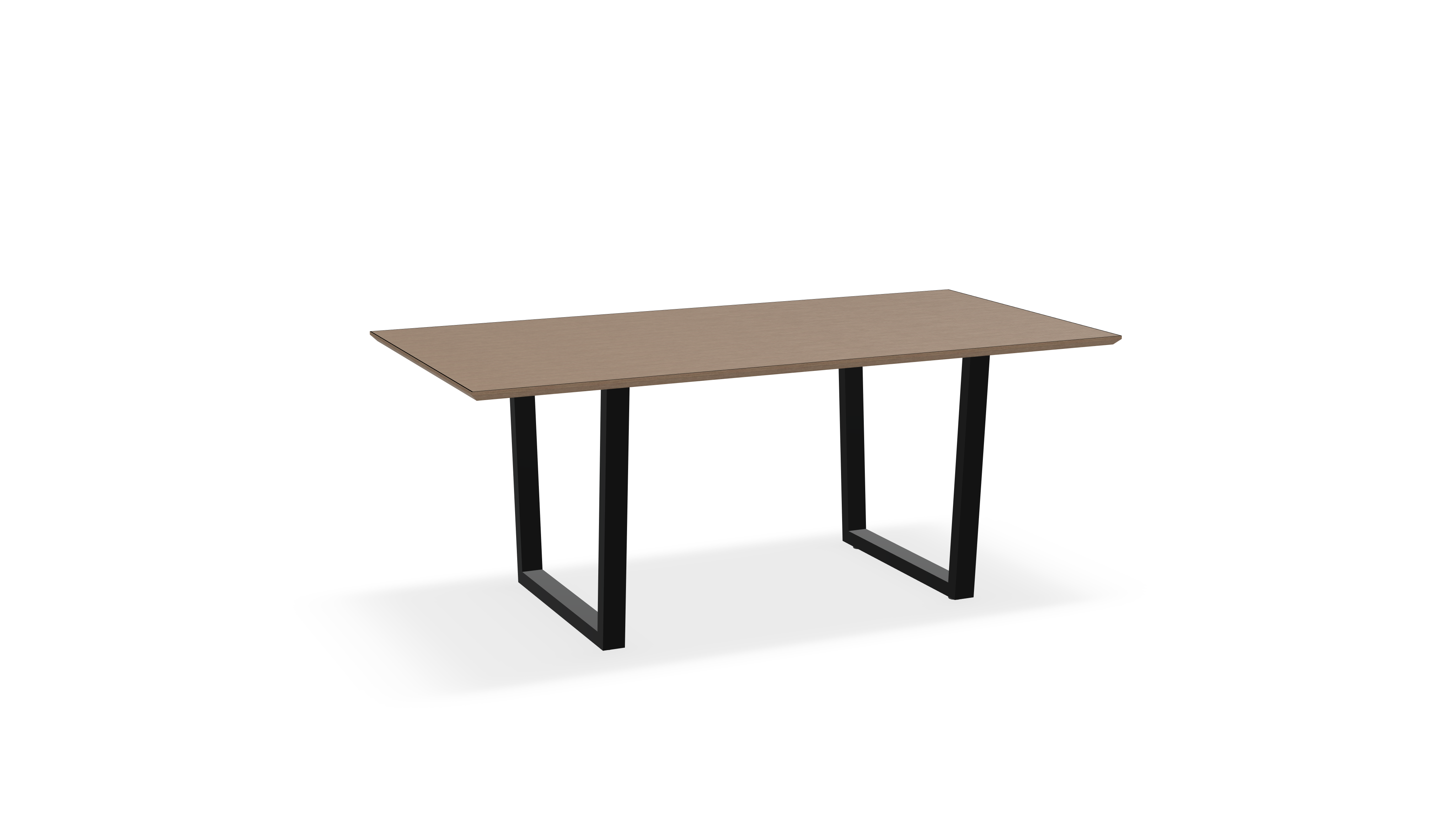 THREE60 Conference Table – Sleigh Leg